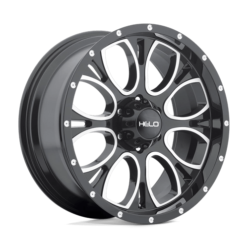 Helo HE879 GLOSS BLACK MACHINED & MILLED