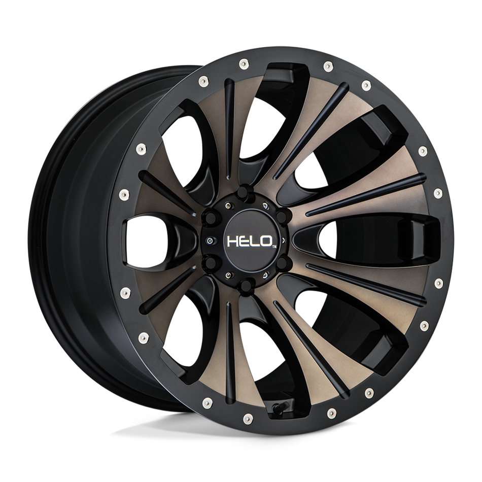 Helo HE901 Satin Black Dark Tint Wheel