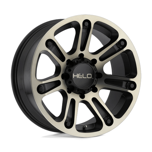 Helo HE904 SATIN BLACK MACHINED W/ DARK TINT