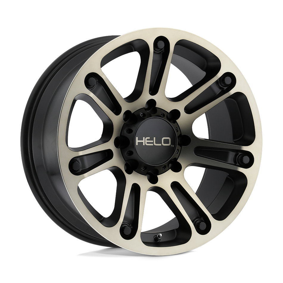 Helo HE904 Satin Black Machined Dark Tint Wheel