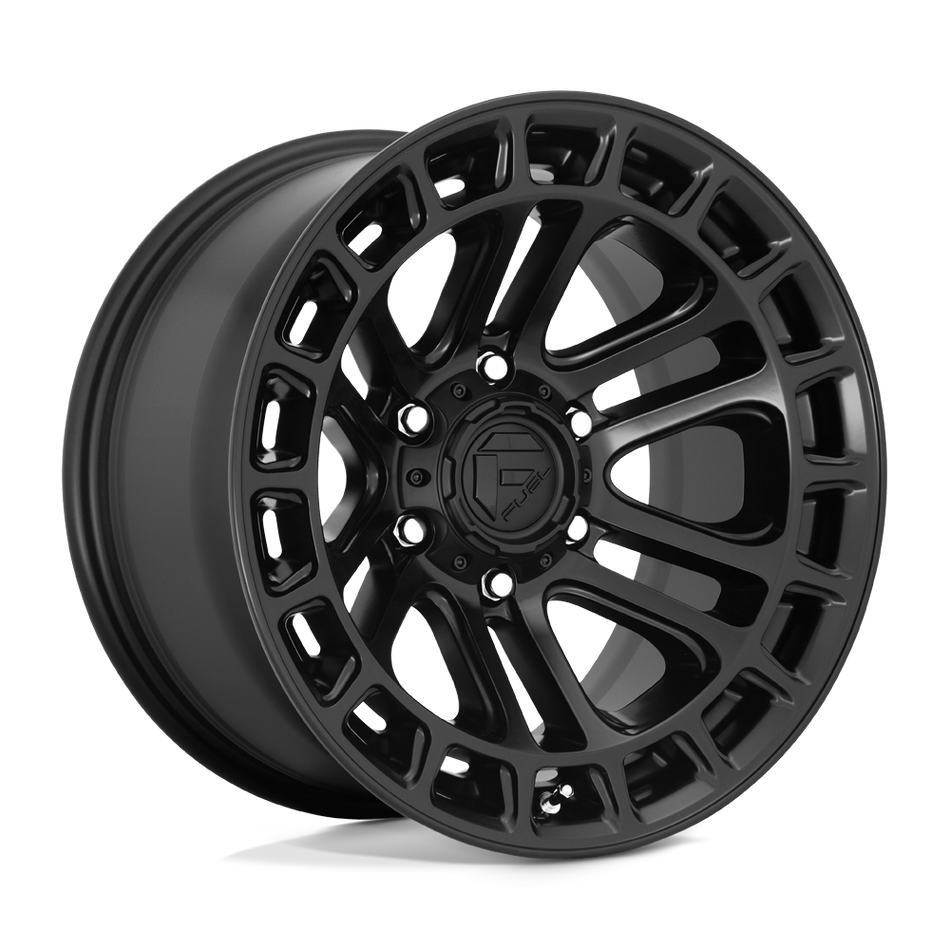 Fuel 1PC D718 HEATER Matte Black Wheel