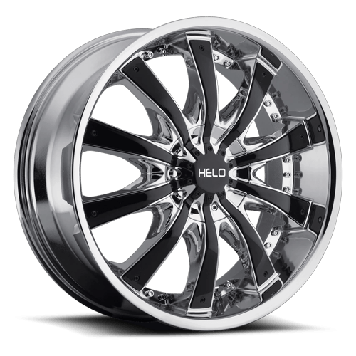 Helo HE875 CHROME W/ GLOSS BLACK ACCENTS