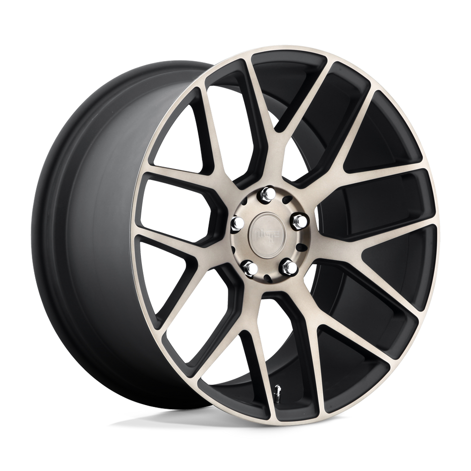 Niche 1PC M159 INTAKE Matte Black Machined Ring Wheel