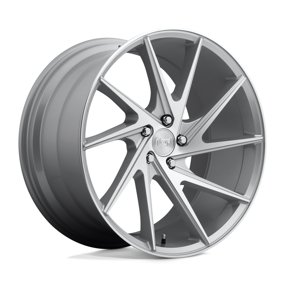 Niche 1PC M162 INVERT Gloss Silver Machined Wheel