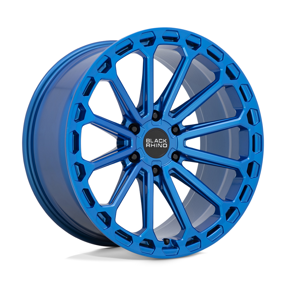 Black Rhino Hard Alloys KAIZEN Dearborn Blue Wheel