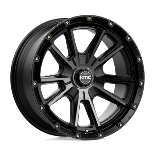 KMC KM100 SYNC SATIN BLACK W/ GRAY TINT