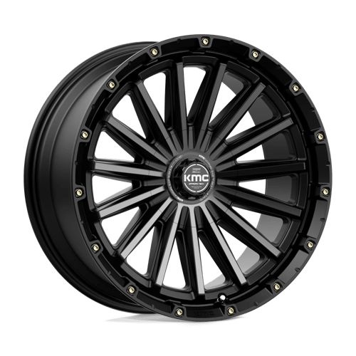 KMC KM102 SIGNAL SATIN BLACK W/ GRAY TINT