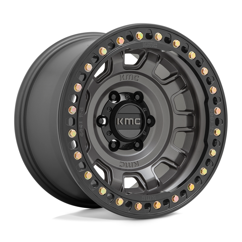 KMC KM236 TANK BEADLOCK Anthracite Wheel