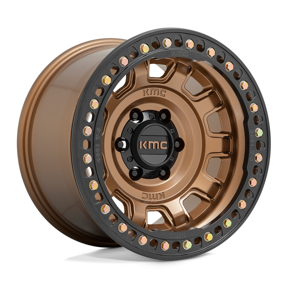KMC KM236 TANK BEADLOCK Matte Bronze Wheel