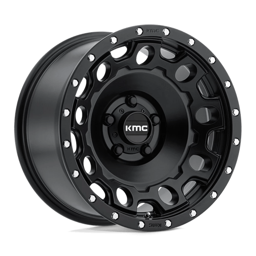 KMC KM529 HOLESHOT SATIN BLACK