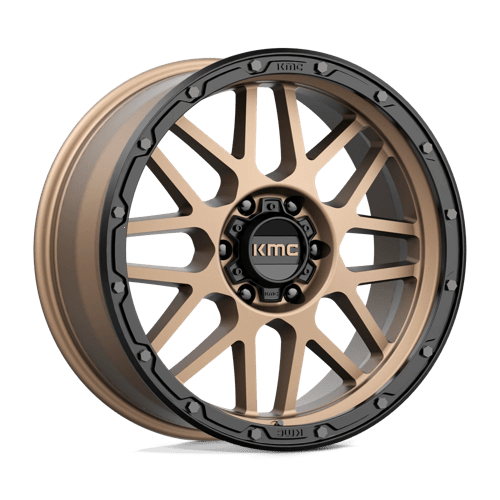 KMC KM535 GRENADE OFF-ROAD MATTE BRONZE W/ MATTE BLACK LIP
