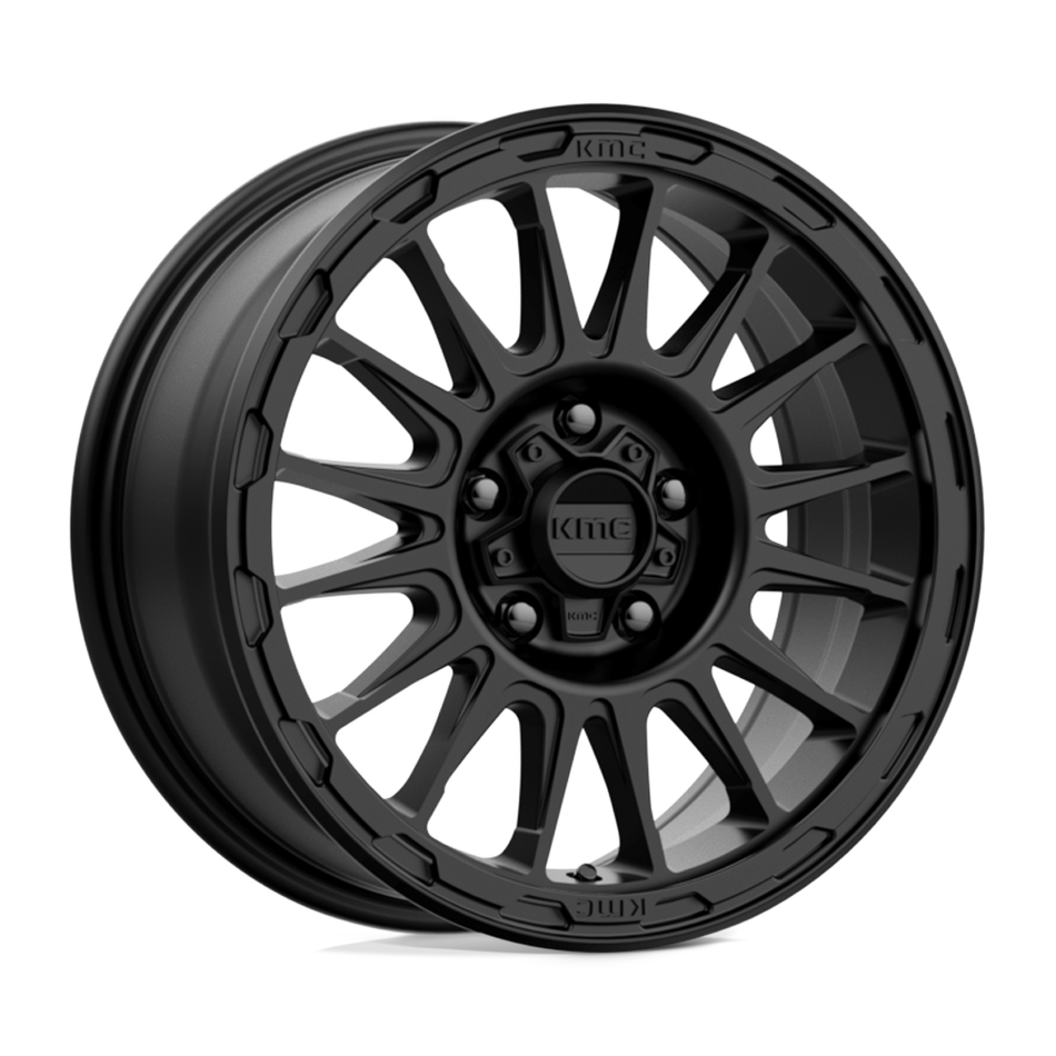 KMC KM542 IMPACT Satin Black Wheel