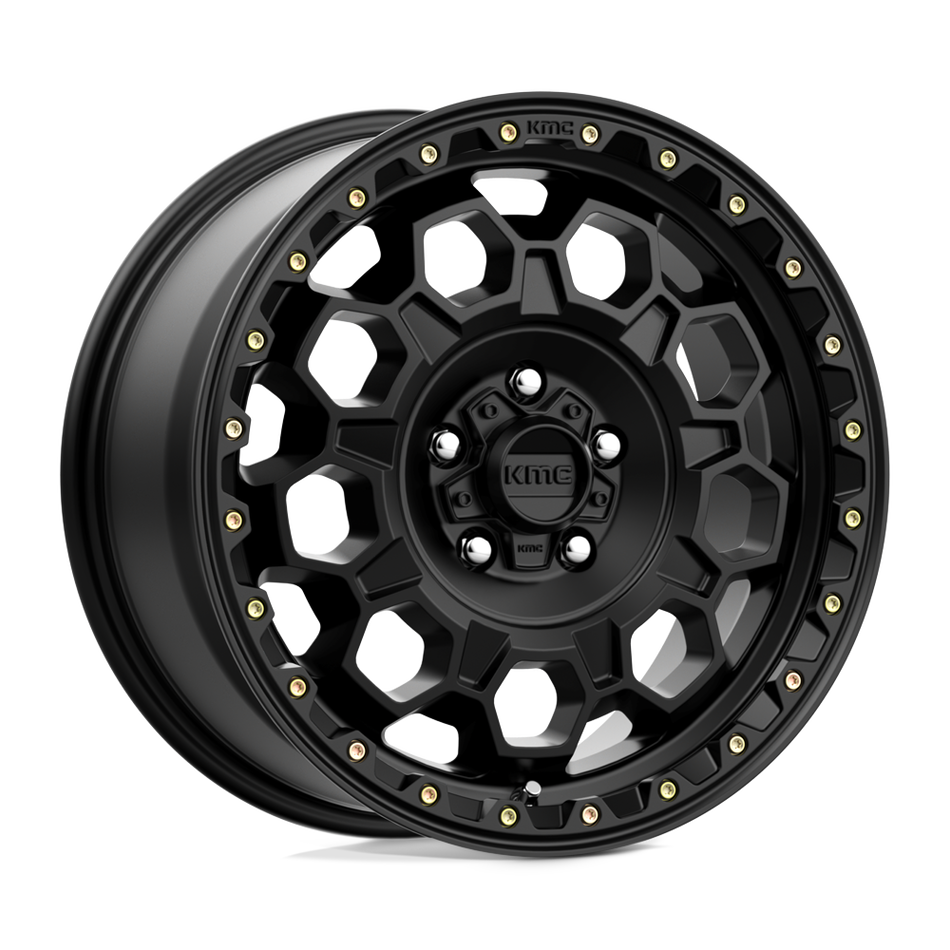 KMC KM545 TREK Satin Black Wheel
