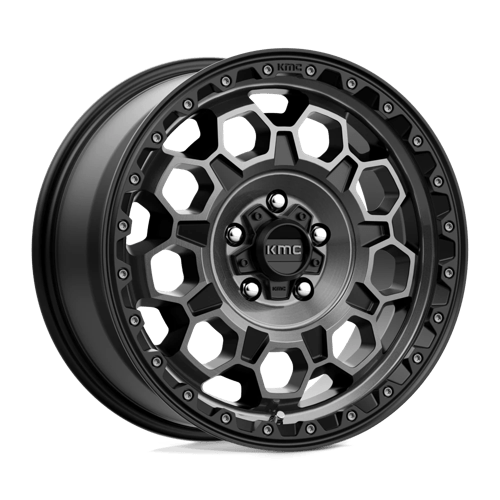 KMC KM545 TREK SATIN BLACK W/ GRAY TINT