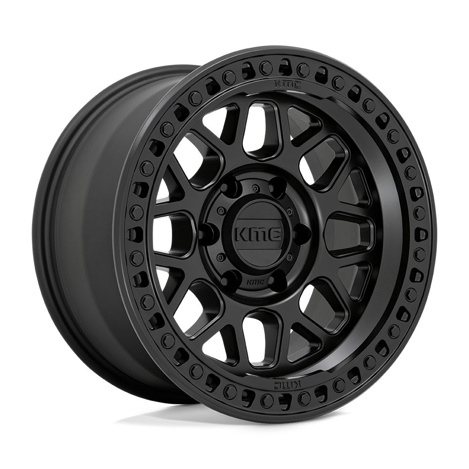 KMC KM549 GRS Satin Black Wheel