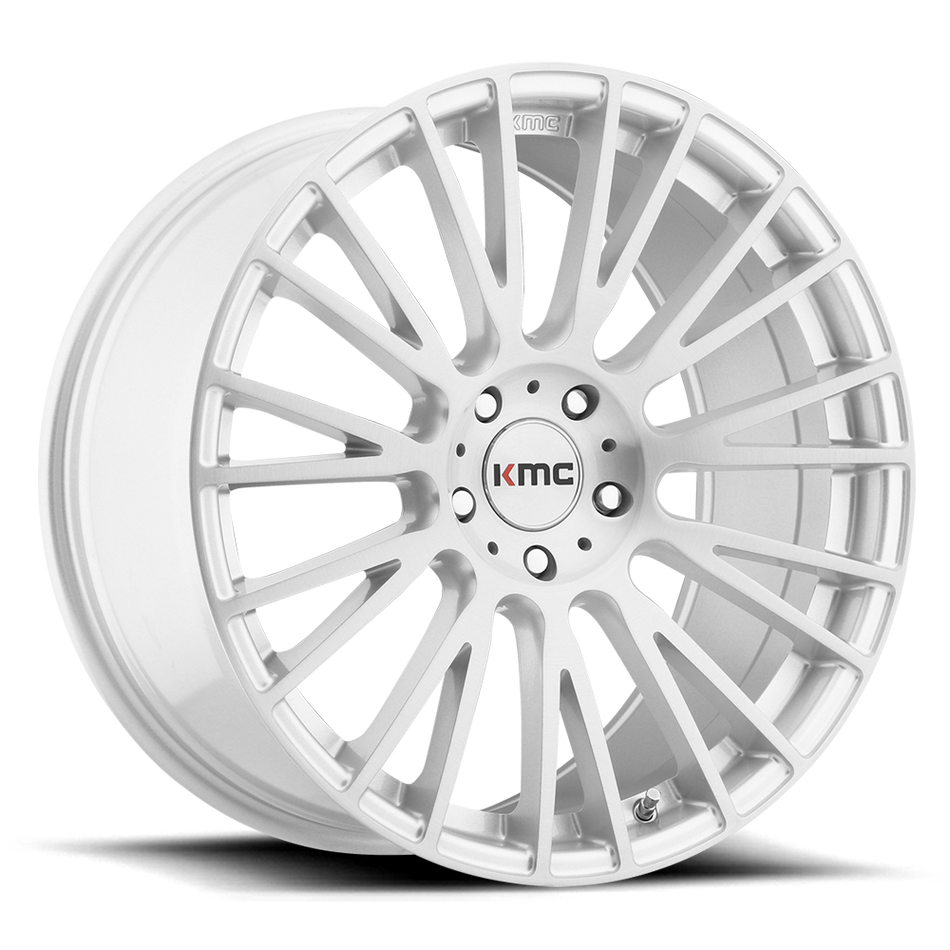 KMC KM706 IMPACT Brushed Silver Wheel