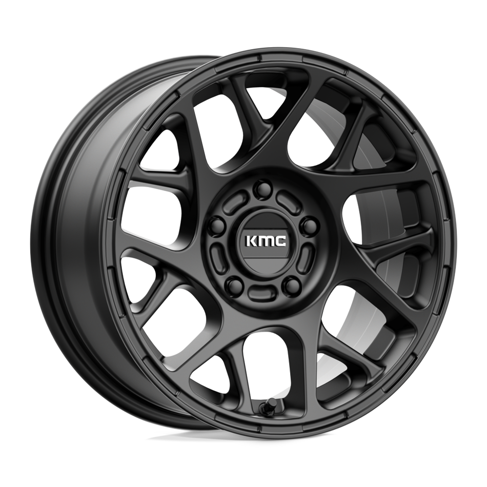 KMC KM708 BULLY Satin Black Wheel