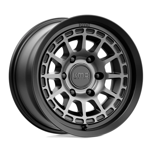 KMC KM719 CANYON SATIN BLACK W/ GRAY TINT