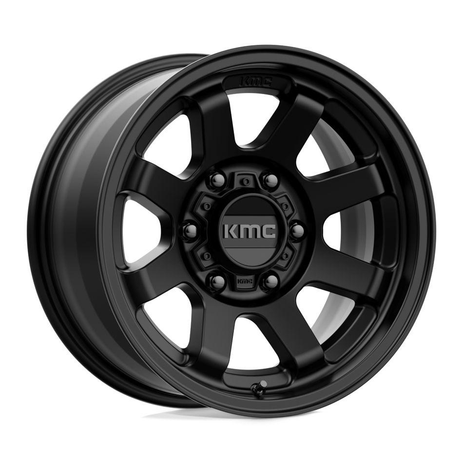 KMC KM723 TRAIL Satin Black Wheel