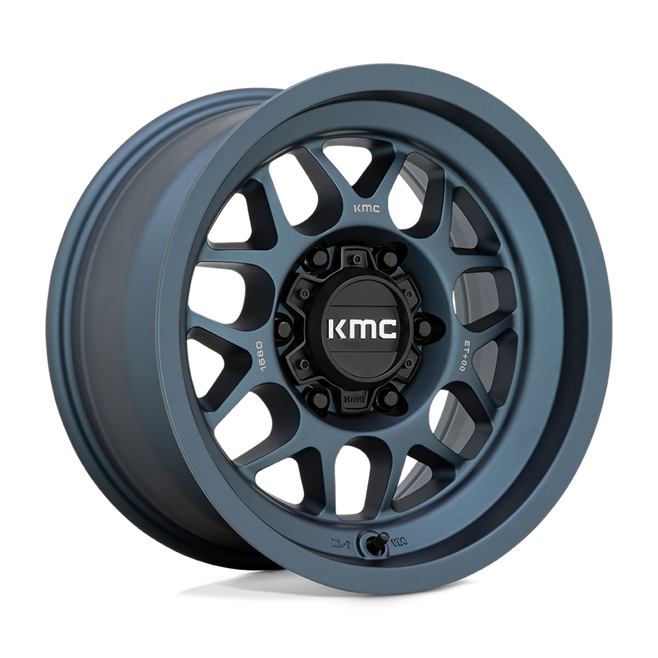 KMC KM725 TERRA Metallic Blue Wheel