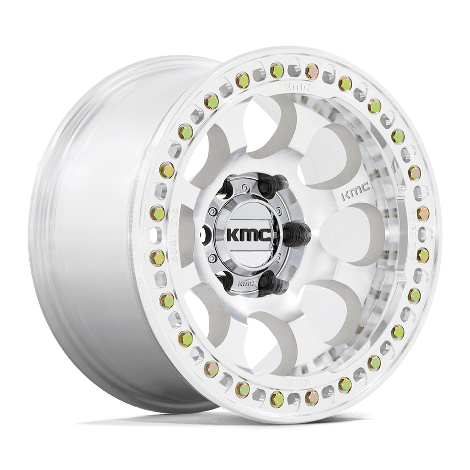 KMC KM237 RIOT BEADLOCK Machined Wheel