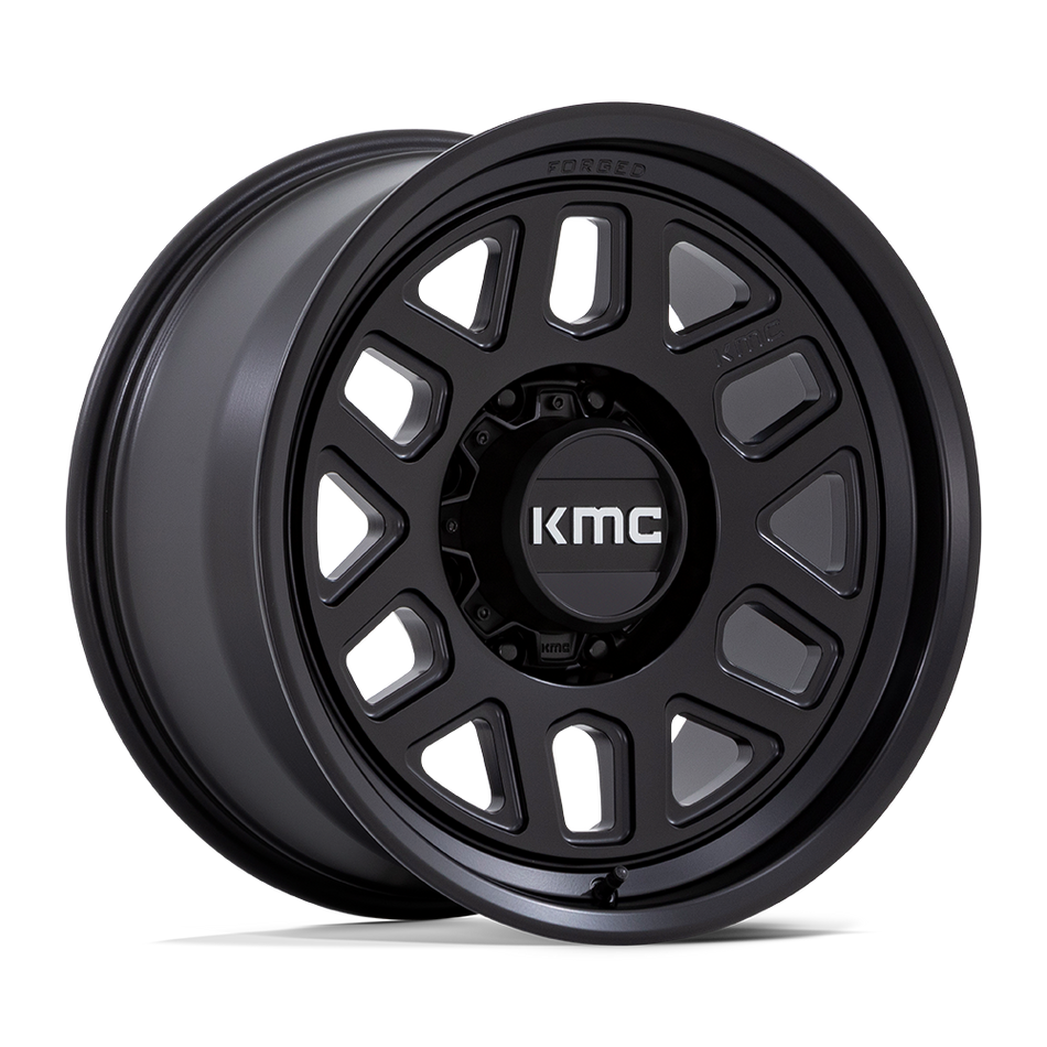 KMC KM451 MESA FORGED MONOBLOCK Satin Black Wheel