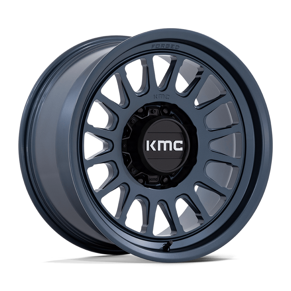 KMC KM452 IMPACT FORGED MONOBLOCK Metallic Blue Wheel