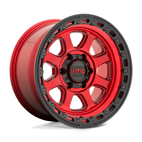 KMC KM548 CHASE CANDY RED W/ BLACK LIP
