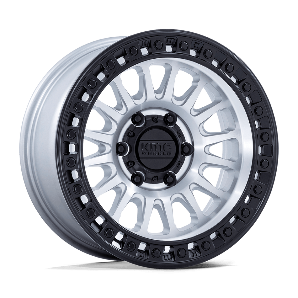 KMC KM552 IMS Machined W/ Black Lip Wheel