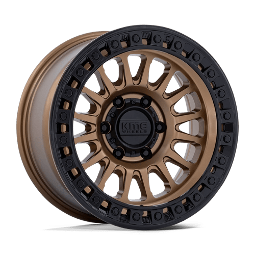 KMC KM552 IMS MATTE BRONZE W/ GLOSS BLACK LIP
