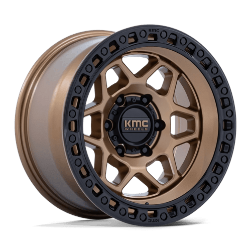 KMC KM553 TORX MATTE BRONZE W/ GLOSS BLACK LIP