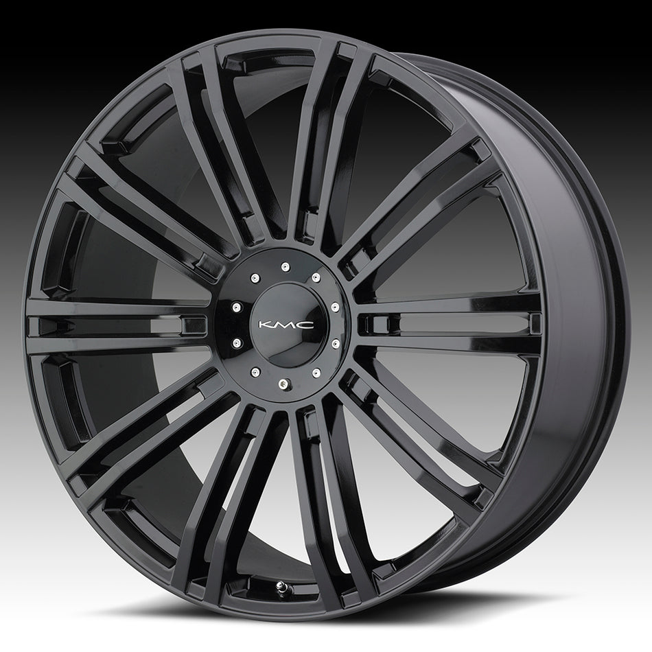 KMC KM677 D2 Gloss Black Wheel