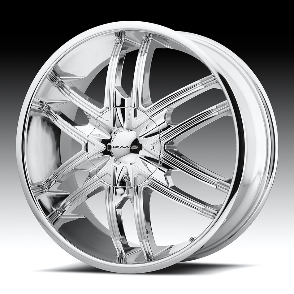 KMC KM678 SPLINTER Chrome Wheel