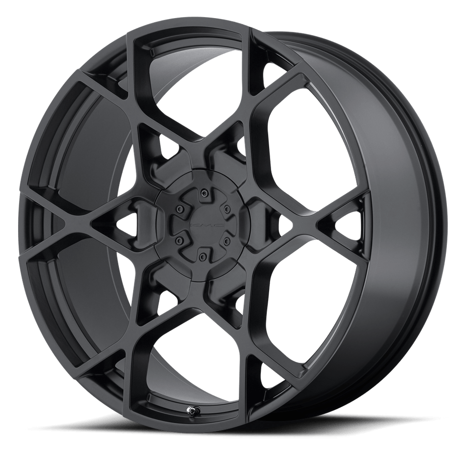 KMC KM695 CROSSHAIR Satin Black Wheel
