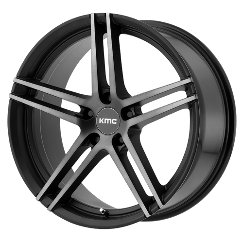 KMC KM703 MONOPHONIC SATIN BLACK W/ TITANIUM BLACK FACE