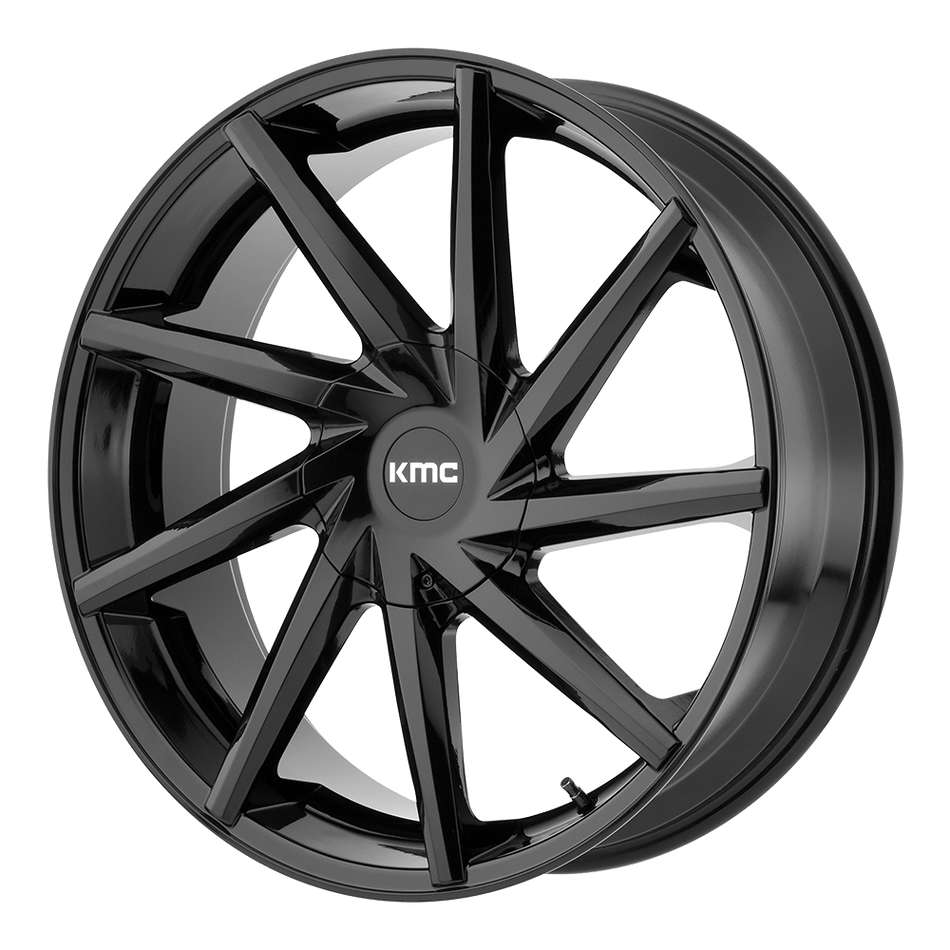 KMC KM705 BURST Gloss Black Wheel