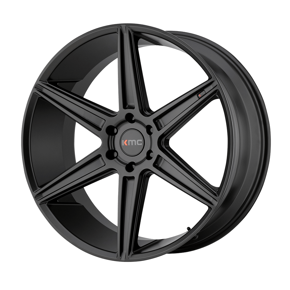 KMC KM712 PRISM TRUCK Satin Black Wheel