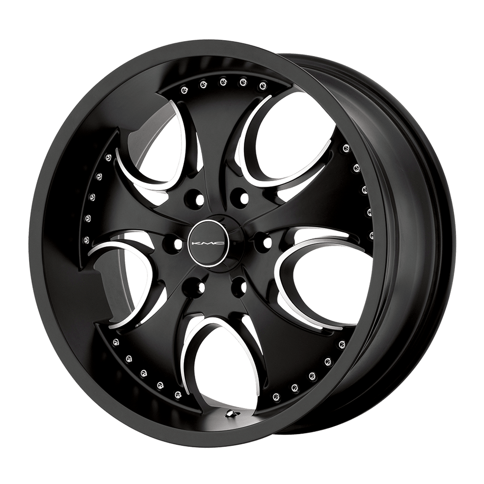 KMC KM755 VENOM Matte Black Wheel