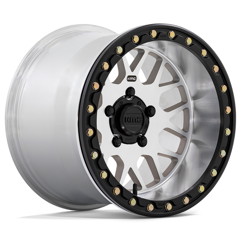 KMC Powersports KS235 GRENADE BEADLOCK Machined Wheel