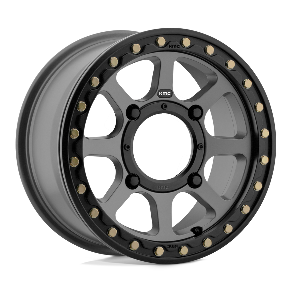 KMC Powersports KS234 ADDICT 2 BEADLOCK Satin Gray Wheel
