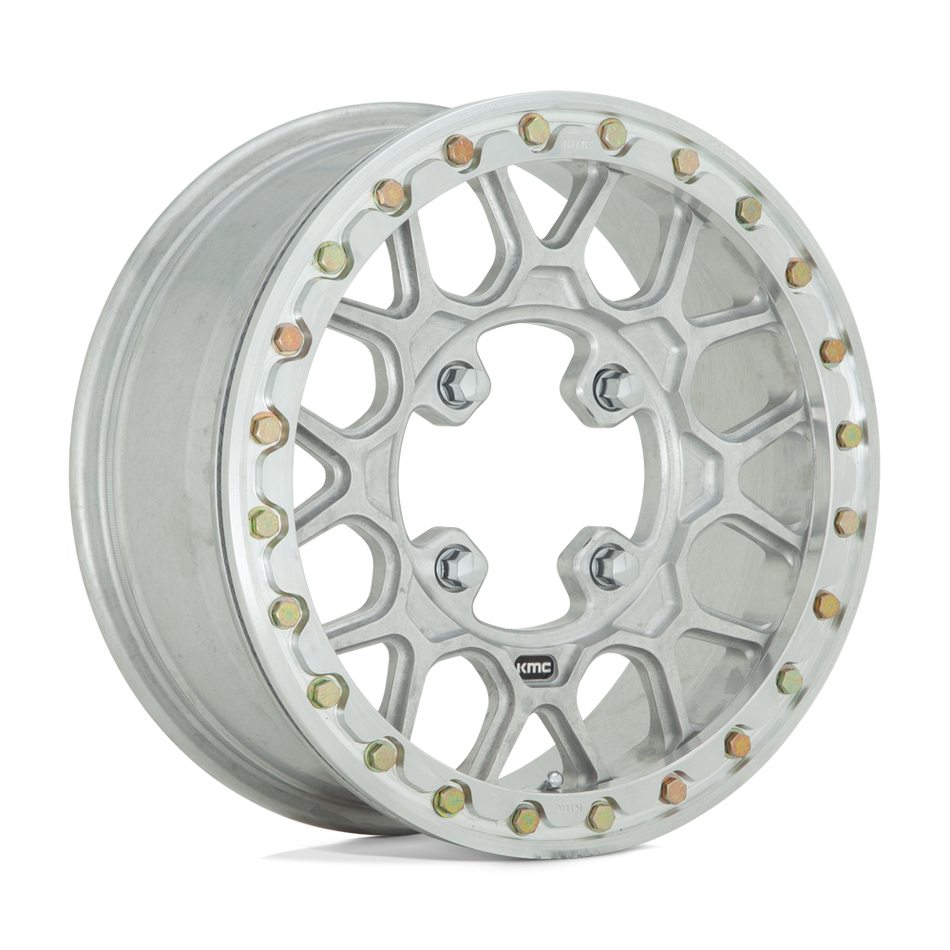 KMC Powersports KS435 GRENADE BEADLOCK FORGED Raw Machined Forged Wheel