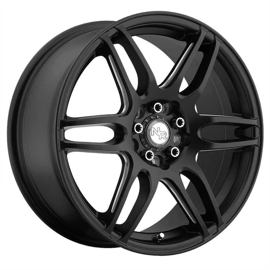 Niche 1PC M106 NR6 Matte Black Milled Wheel