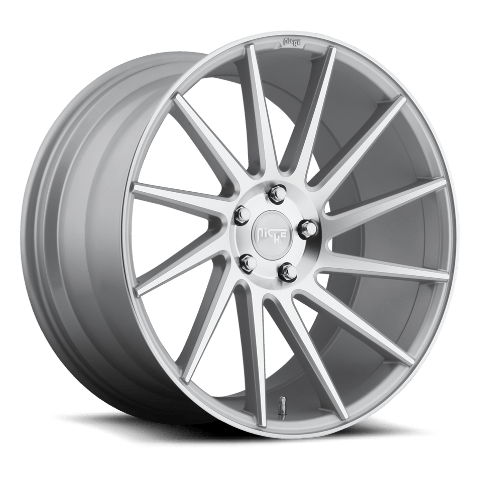 Niche 1PC M112 SURGE Gloss Silver Machined Wheel