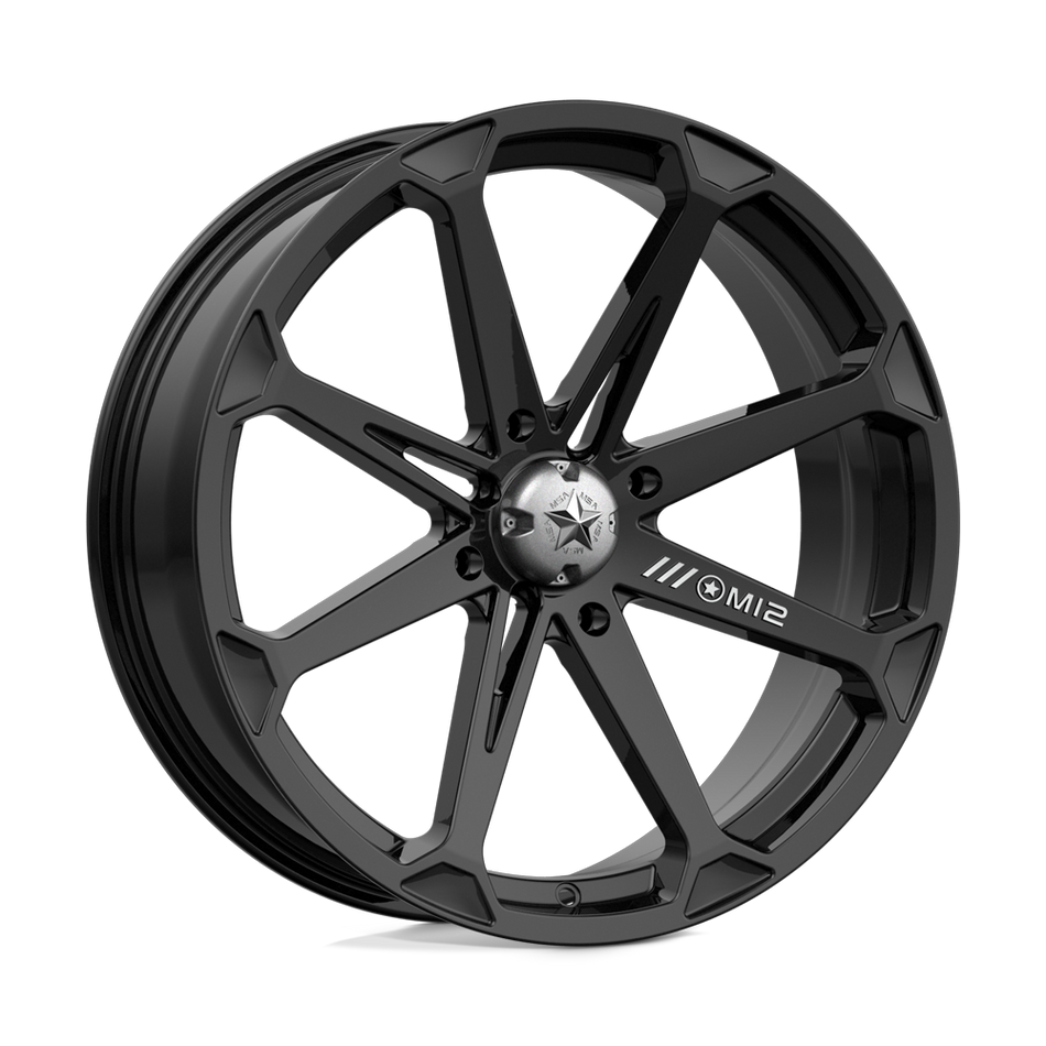 MSA Offroad Wheels M12 DIESEL Gloss Black Wheel