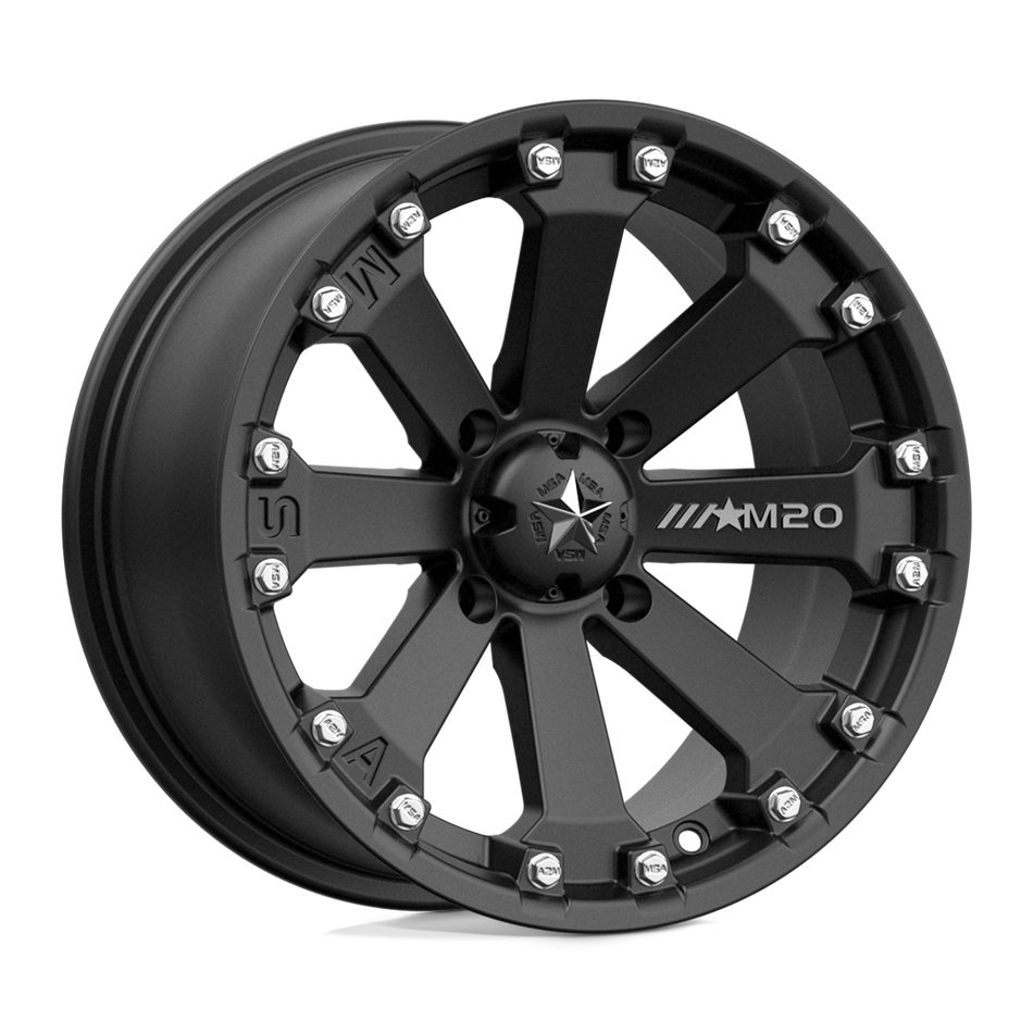 MSA Offroad Wheels M20 KORE Satin Black Wheel
