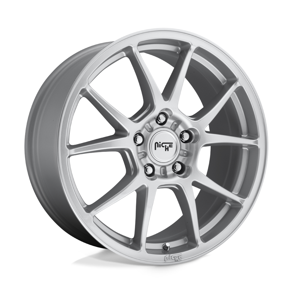Niche 1PC M175 MESSINA Gloss Silver Wheel