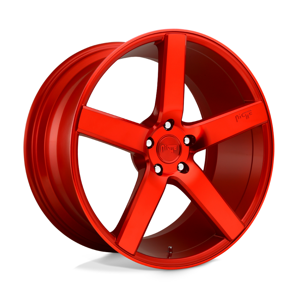 Niche 1PC M187 MILAN Candy Red Wheel
