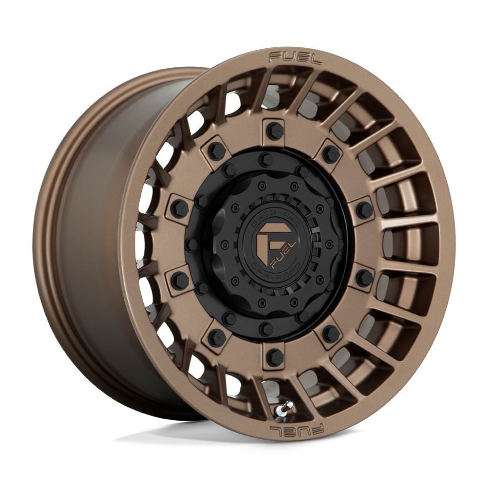 Fuel 1PC D725 MILITIA Matte Bronze & Black Wheel