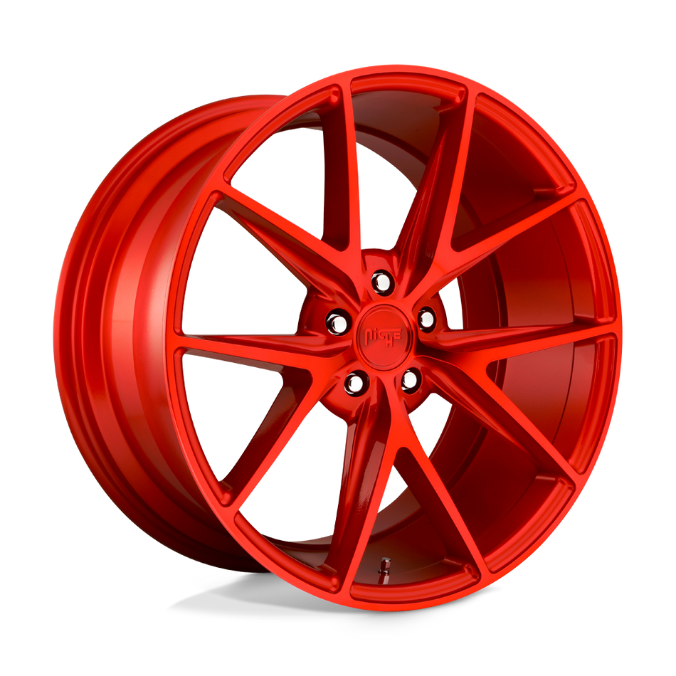 Niche 1PC M186 MISANO Candy Red Wheel