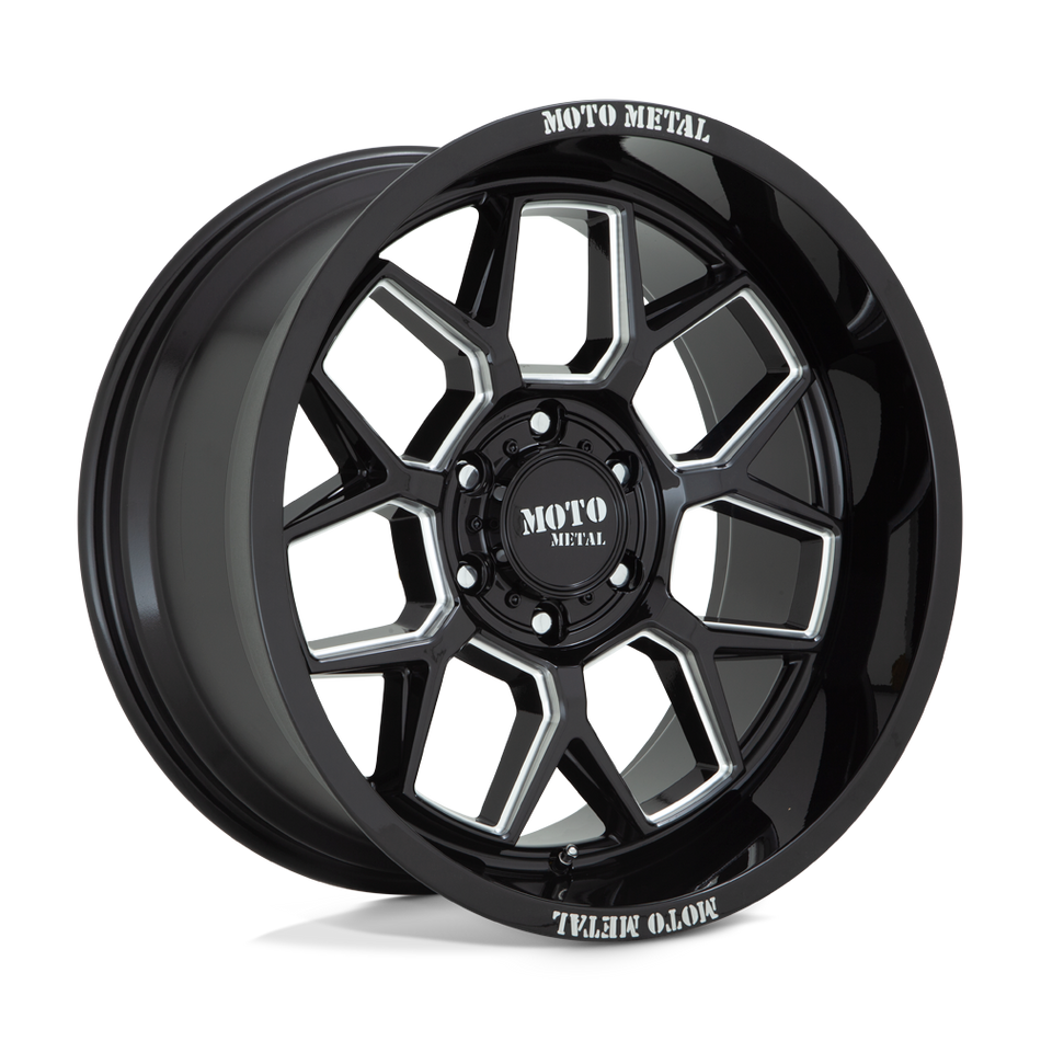 Moto Metal MO803 BANSHEE Gloss Black Milled Wheel